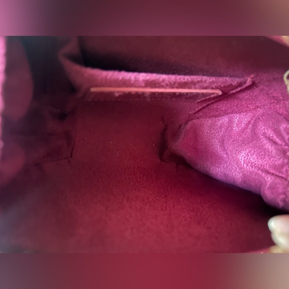 Sole Society Bag Crossbody bag Going Out Party Date Night New Years Eve Plum Vel - Picture 4 of 5